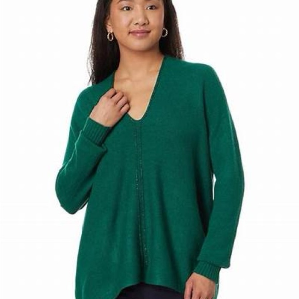 Lilly Pulitzer Sevie Dolman Sleeve Sweater evergreen size M NWT